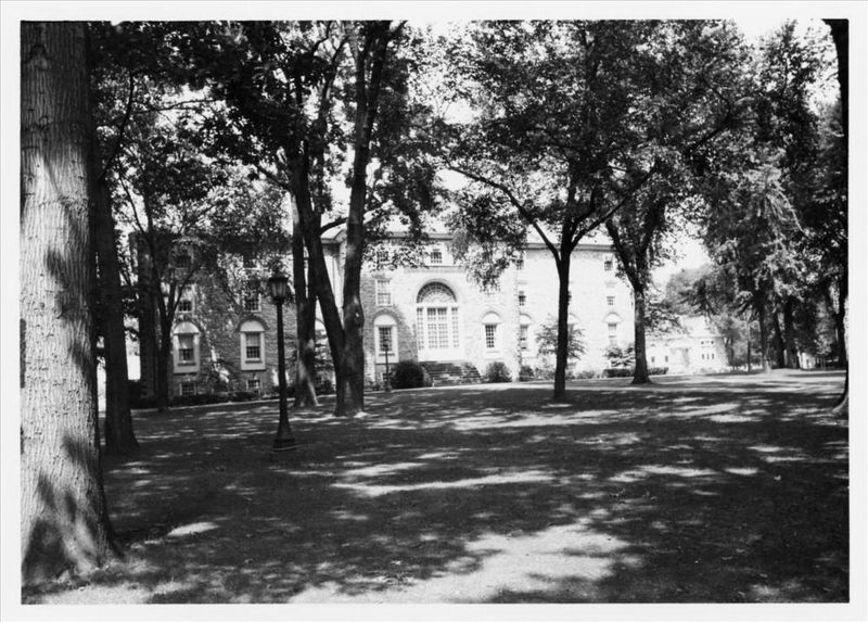 Old West, Dickinson College image. Click for more information.