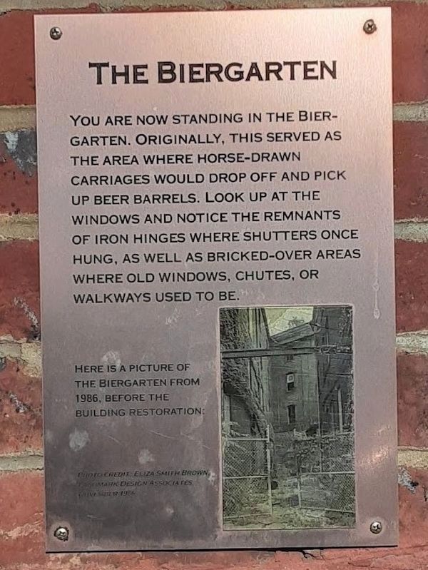 The Biergarten Marker. Click for full size. The Biergarten Marker image. Click for full size.