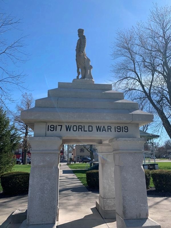 World War Memorial. Click for full size. World War Memorial image. Click for full size.
