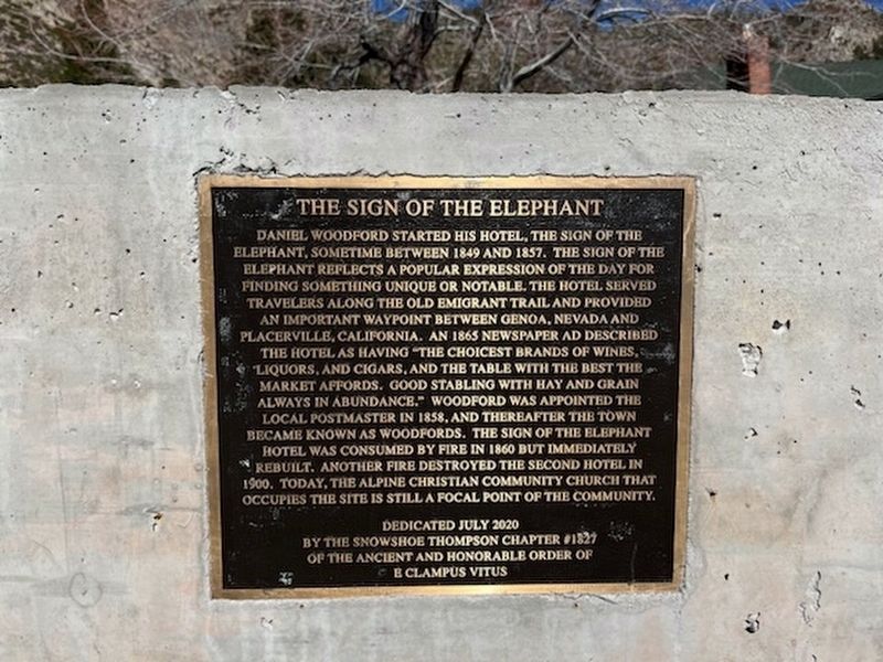 The Sign of the Elephant Marker image. Click for full size.