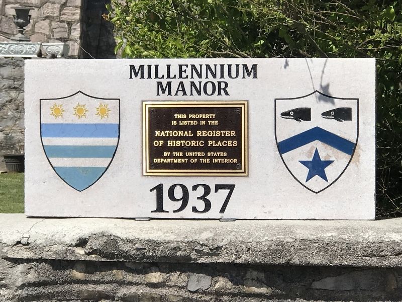 Millennium Manor Marker image. Click for full size.