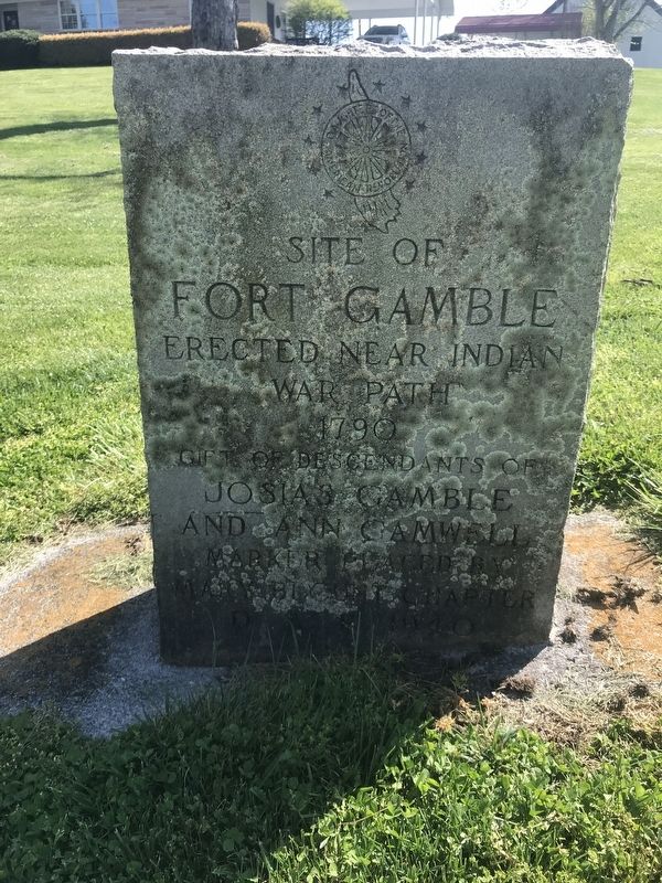 Site of Fort Gamble Marker image. Click for full size.