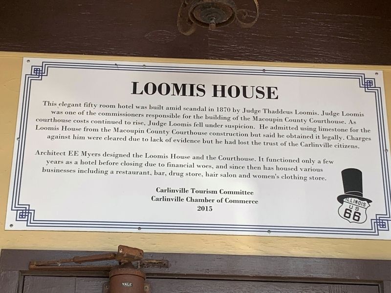 Loomis House Marker image. Click for full size.