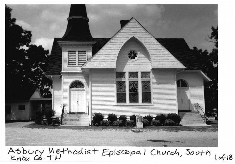 Asbury Methodist Episcopal Church, South image. Click for more information.