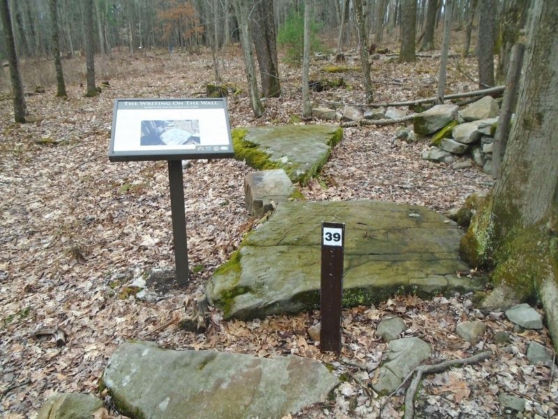 The Writing on the Wall Marker image. Click for full size.