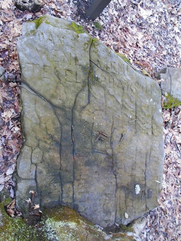 Rock Adjacent to The Writing on the Wall Marker image. Click for full size.