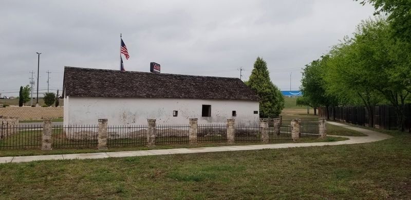 The restored Harrison and McCulloch Stagecoach Stop image. Click for full size.
