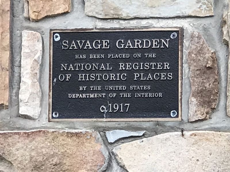 Savage Garden Marker image. Click for full size.
