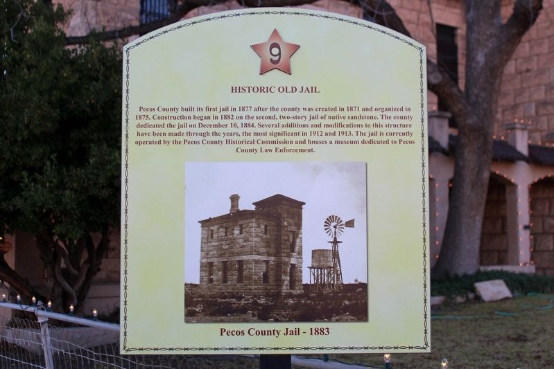 Historic Old Jail Marker image. Click for full size.
