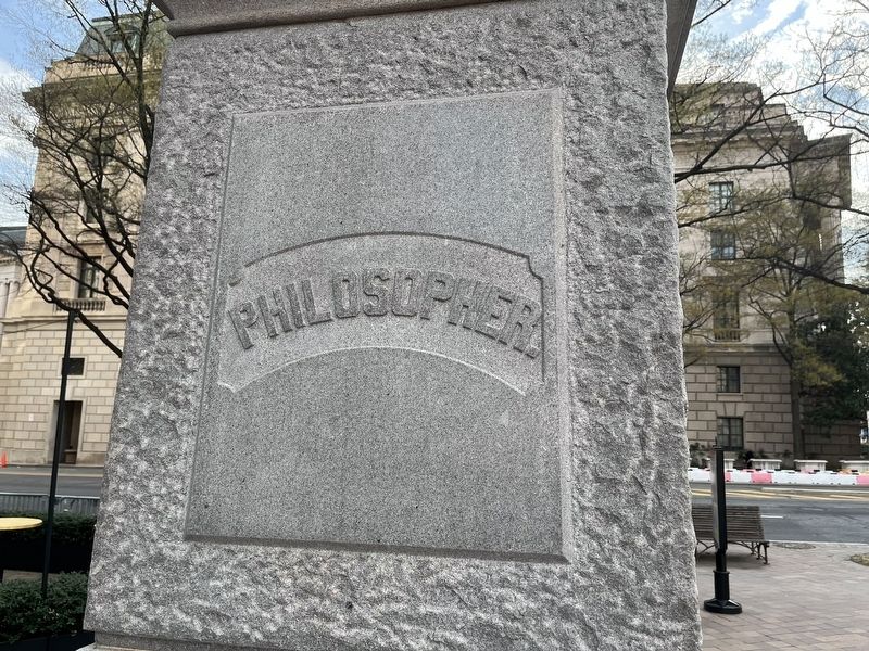 Statue of Benjamin Franklin Marker image. Click for full size.