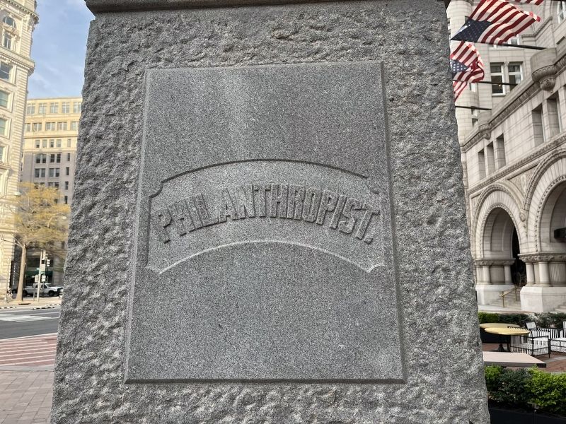 Statue of Benjamin Franklin Marker image. Click for full size.