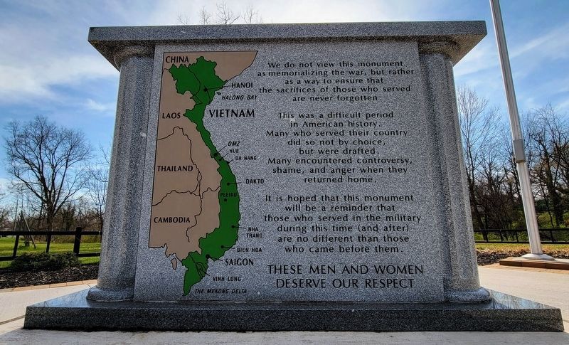 Vietnam War Veterans Monument image. Click for full size.