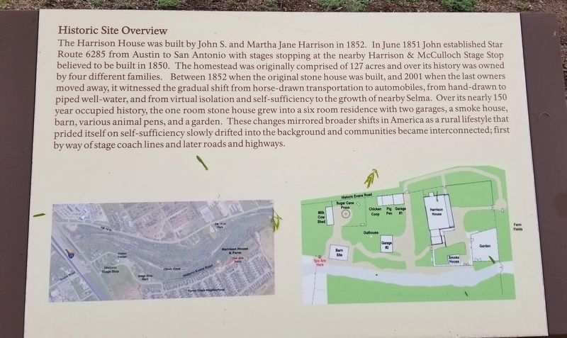 The Harrison House� Marker image. Click for full size.