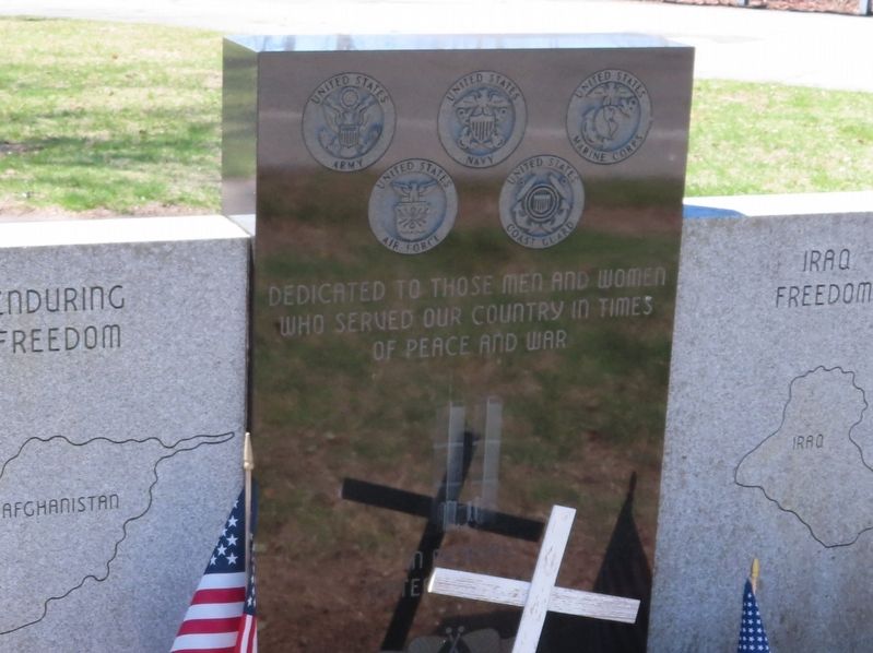 Enduring Freedom Iraq Freedom Marker image. Click for full size.