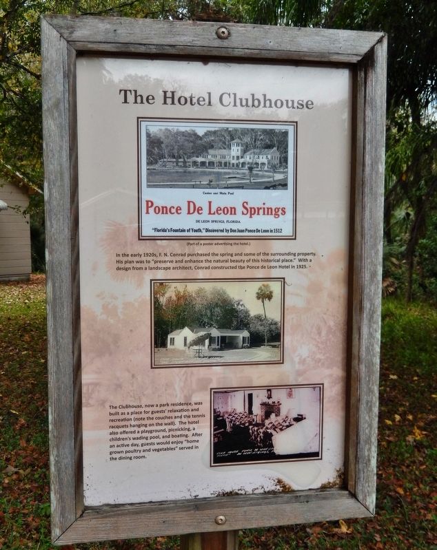 The Hotel Clubhouse Marker image. Click for full size.