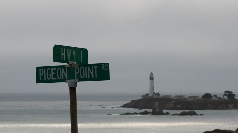 Pigeon Point Lighthouse image. Click for full size.
