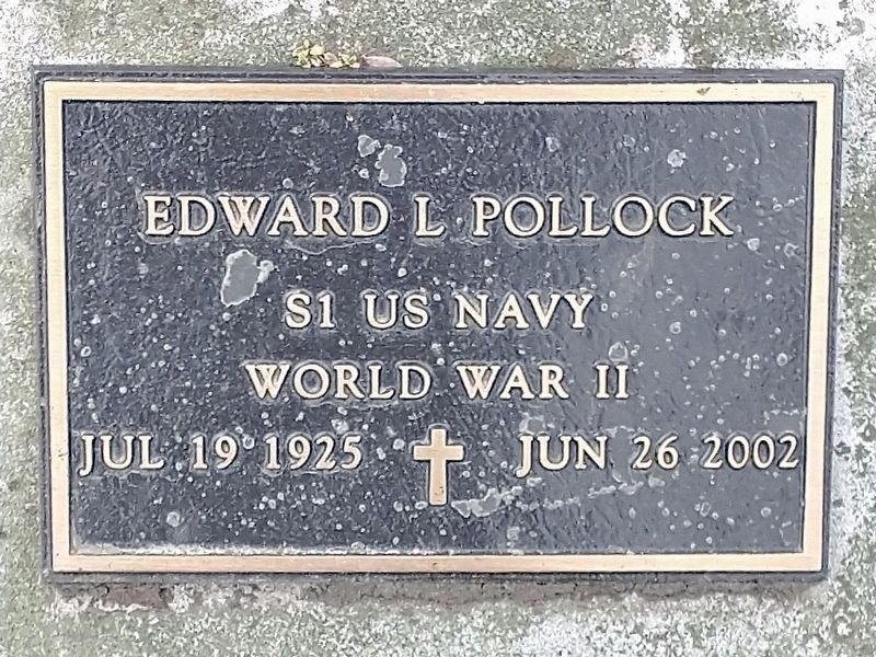 Edward L. Pollock Marker image. Click for full size.