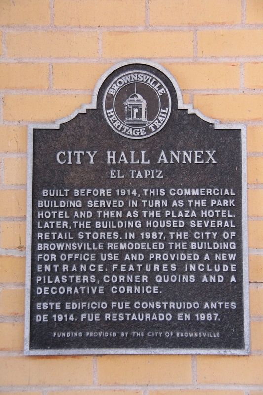City Hall Annex Marker image. Click for full size.