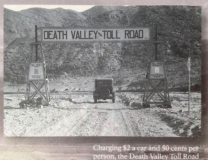 Death Valley Toll Road. Click for full size. Death Valley Toll Road image. Click for full size.