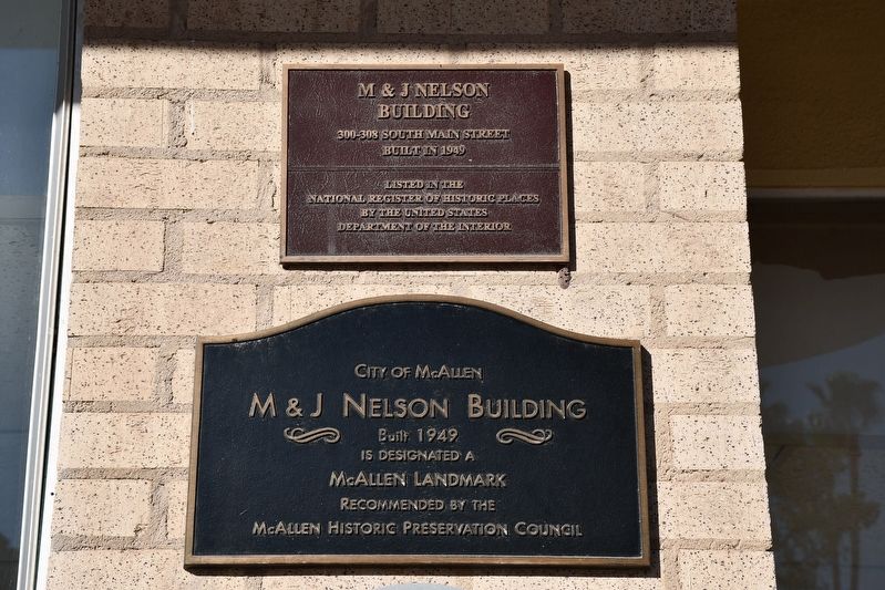 M & J Nelson Building Marker image. Click for full size.