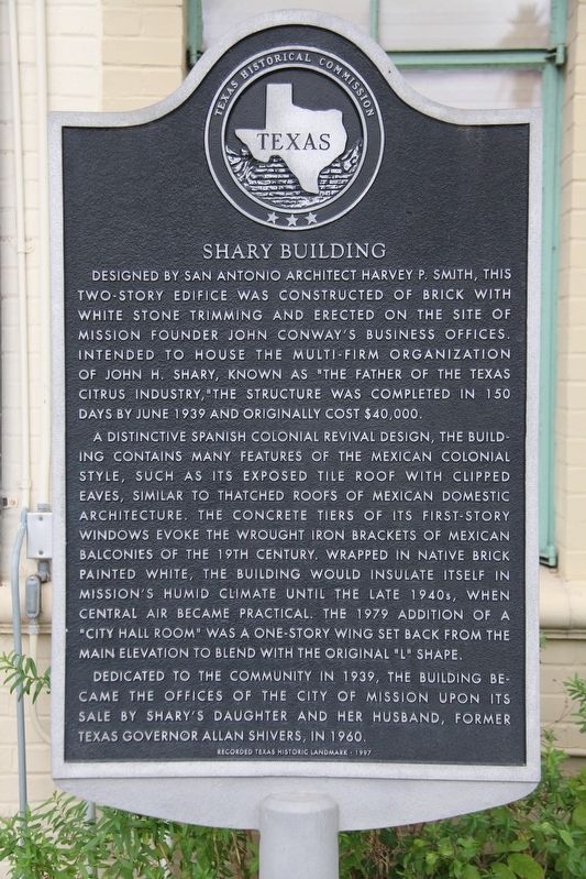 Shary Building Marker image. Click for full size.