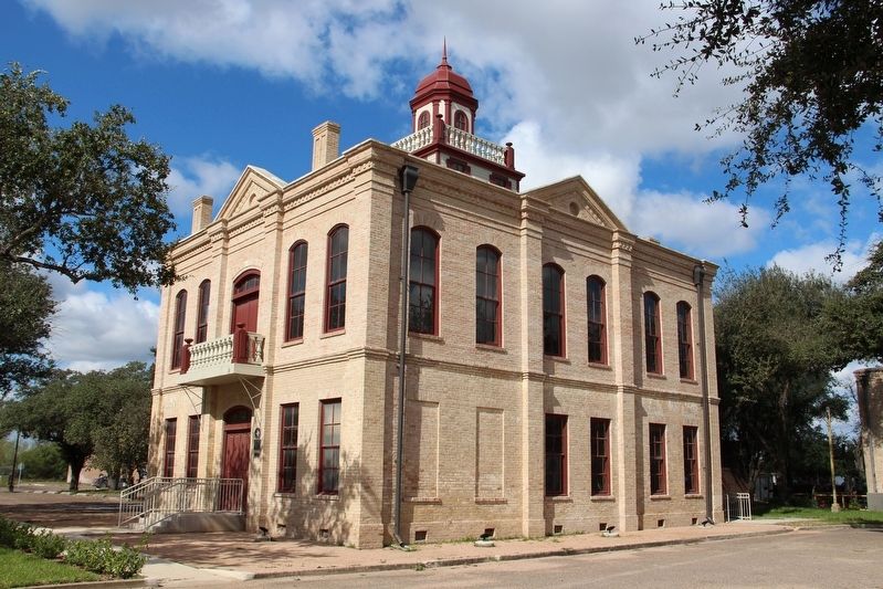 Old Hidalgo County Courthouse Marker image. Click for full size.