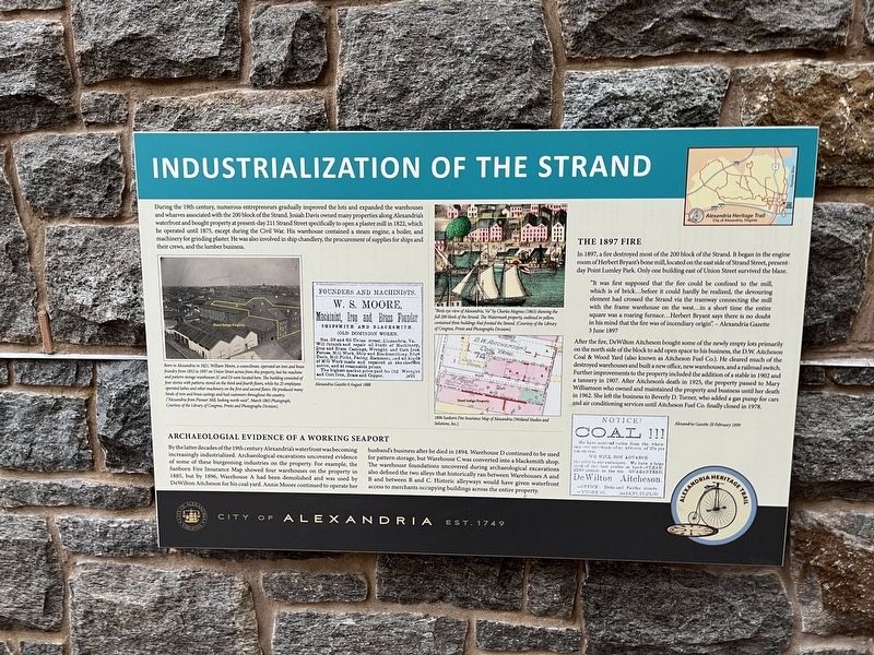 Industrialization of the Strand Marker image. Click for full size.