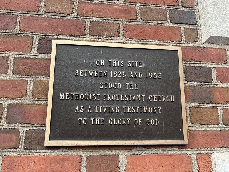 Methodist Protestant Church Site Marker image. Click for full size.