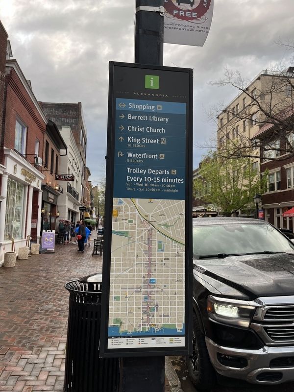 The Alexandria Furniture District Marker image. Click for full size.