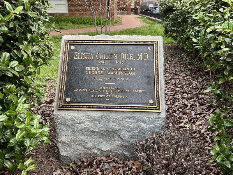 Elisha Cullen Dick, M.D. Marker. Click for full size. Elisha Cullen Dick, M.D. Marker image. Click for full size.