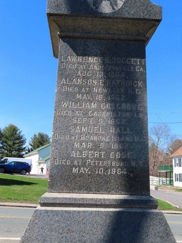 Mendon Civil War Memorial image. Click for full size.