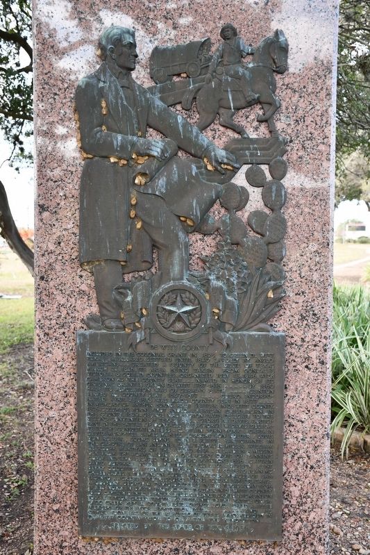 DeWitt County Monument image. Click for full size.