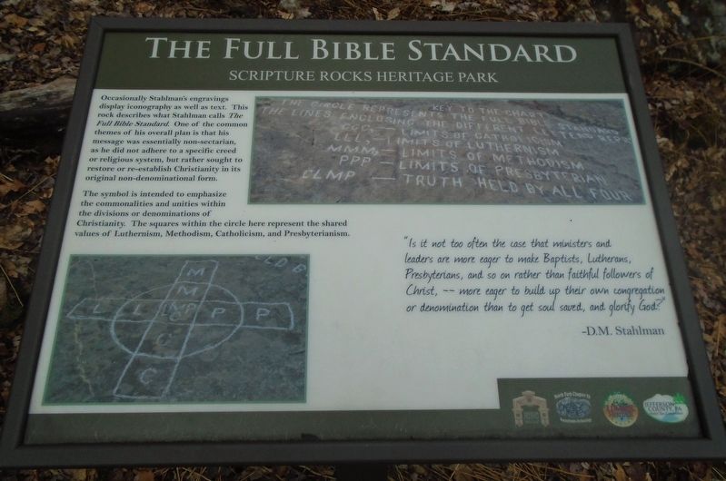 The Full Bible Standard Marker image. Click for full size.
