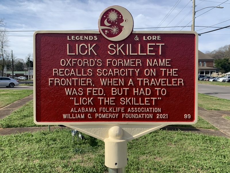 Lick Skillet Marker. Click for full size. Lick Skillet Marker image. Click for full size.
