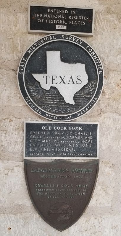 Old Cock Home Marker. Click for full size. Old Cock Home Marker image. Click for full size.