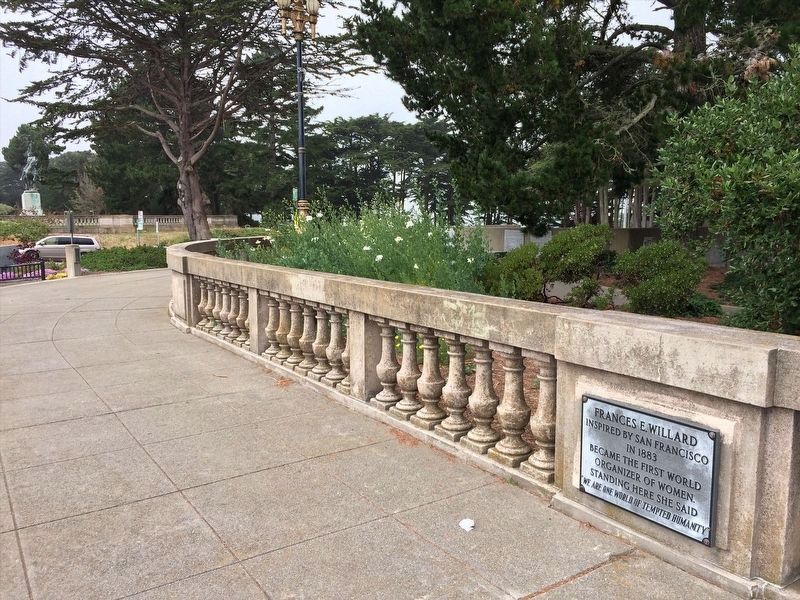 Frances E. Willard Marker. Click for full size. Frances E. Willard Marker image. Click for full size.