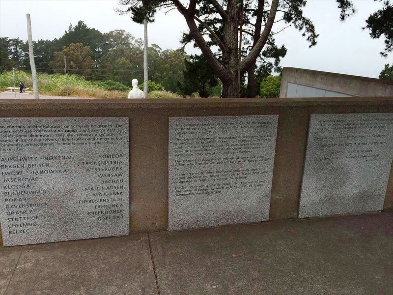"The Holocaust" Marker Additional Tablets image. Click for full size.