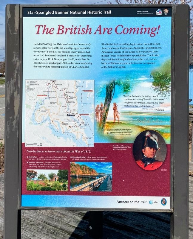 The British are Coming Marker image. Click for full size.