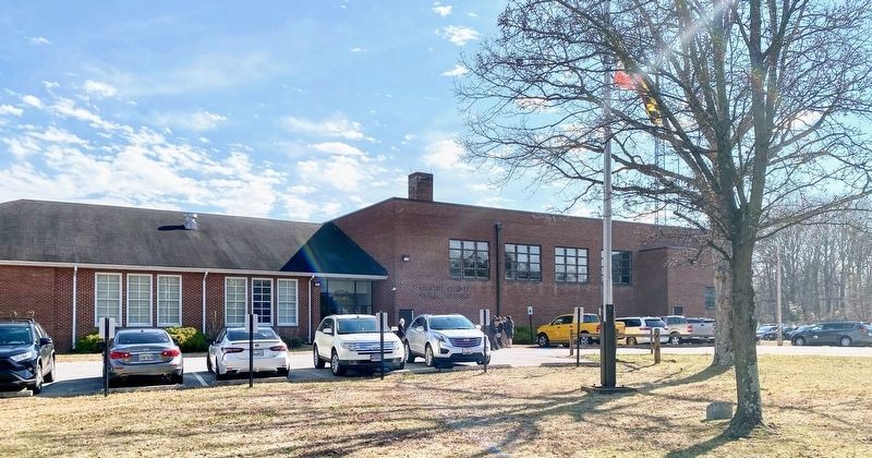 Former W. S. Brooks High School. Click for full size. Former W. S. Brooks High School image. Click for full size.