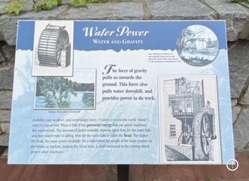 Water Power Marker image. Click for full size.
