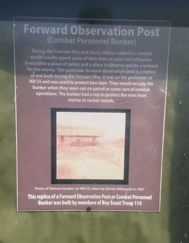 Forward Observation Post Marker image. Click for full size.