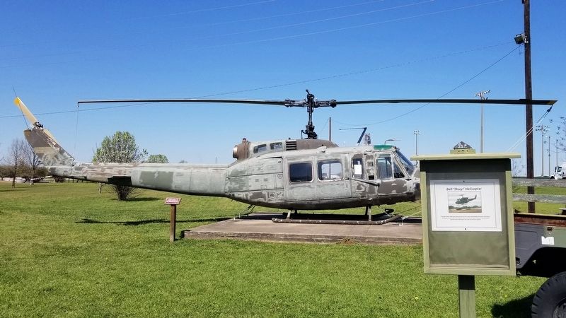 The Bell "Huey" Helicopter and Marker image. Click for full size.
