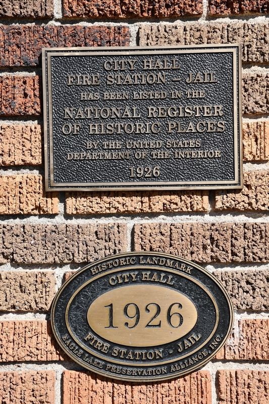 City Hall – Fire Station – Jail Marker image. Click for full size.