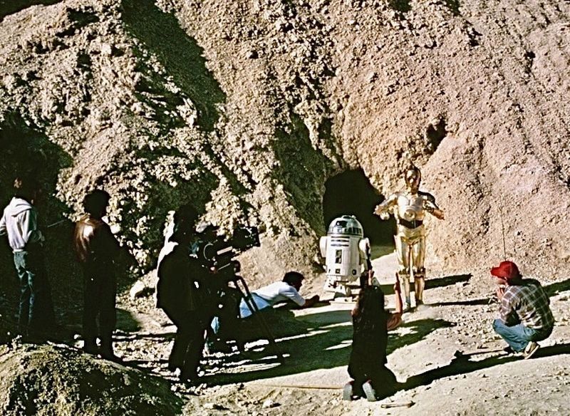 Star Wars was filmed in Golden Canyon image. Click for full size.