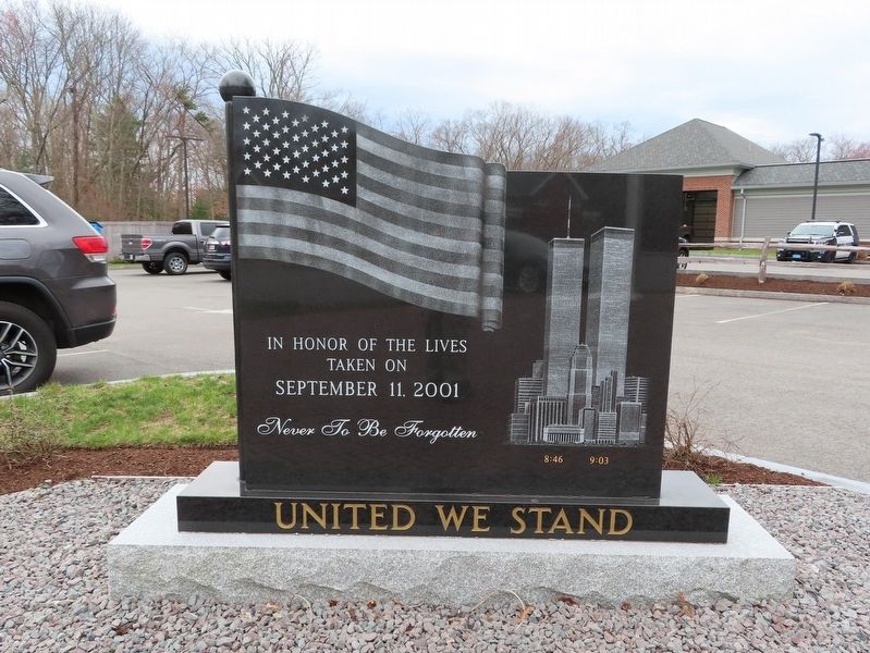 Plainville 9/11 Memorial image. Click for full size.