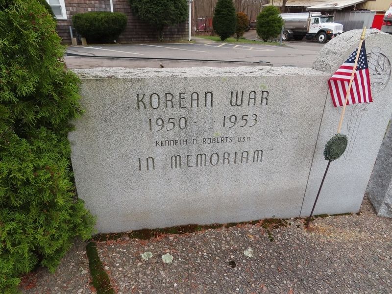 Plainville Korean War Memorial image. Click for full size.
