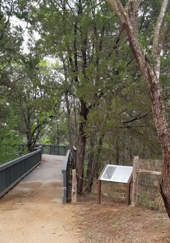 The Historic Evans Road Trail and Marker image. Click for full size.
