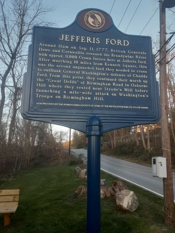 Jefferis Ford Marker image. Click for full size.