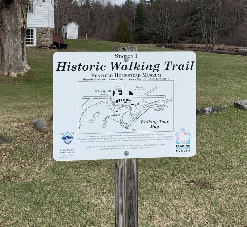 Historic Walking Tour Marker image. Click for full size.