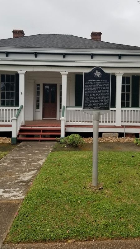 The Cleveland-Partlow House and Marker image. Click for full size.